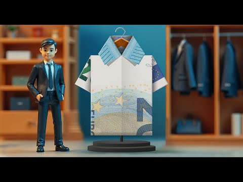 Voorbeeldafbeelding: Geld vouwen als een overhemd: Onze top 3 handleidingen met video