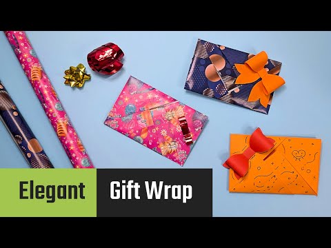 Preview image: Wrapping paper envelopes for greeting cards and cash gifts