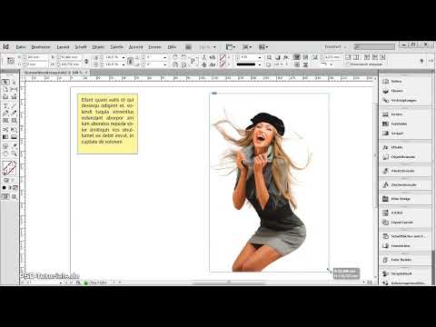 L'outil de sélection dans InDesign