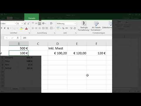Excel temelleri - Başlangıç için Giriş: Yüzde hesaplama
