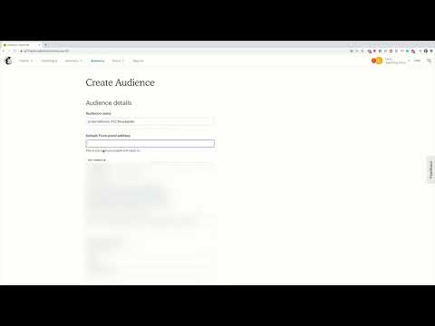 Acquisizione clienti su Internet: Creare pubblico in Mailchimp