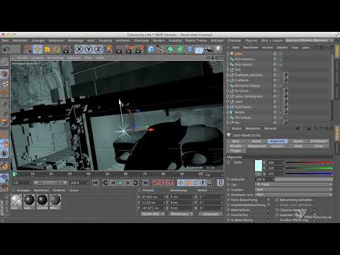 Cinema 4D, Photoshop ile buluşuyor: Yerel ışık kaynağı oluşturma - 4.1.