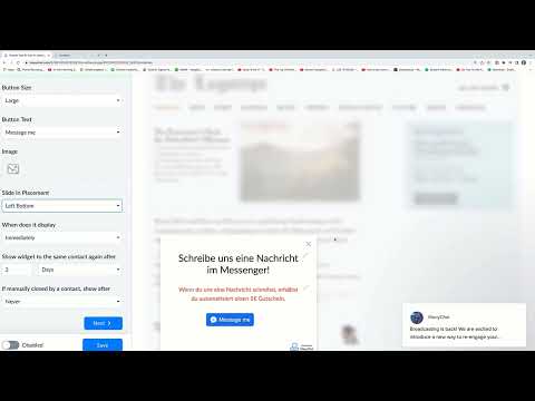 Facebook-markedsføring: 8.18 | Growth Tools - Opret slide-in