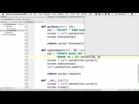 Programmazione con Python - Aggiornamento dei dati esistenti