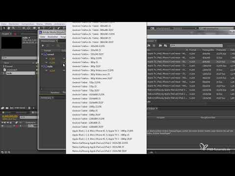 After Effects i&ccedil;in yeni başlayanlar i&ccedil;in: Formatlar ve Rendeleme