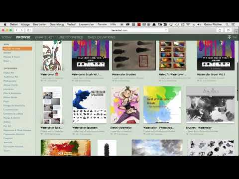 Benim tutkum - Photoshop'ta yaratıcı karakter portresi - 08: Fırça ile Sanat Efekti