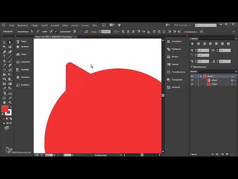 Erstellung einer Katze in Illustrator - Teil 1