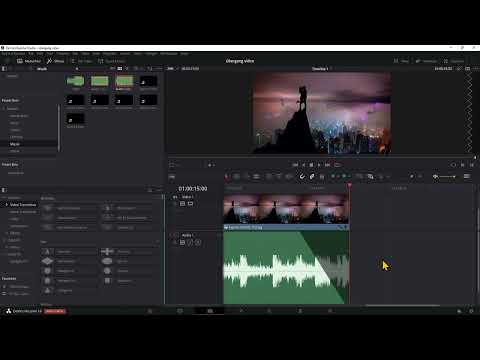 DaVinci Resolve: 7.1 | Ses yavaş&ccedil;a fade in ve fade out yapma