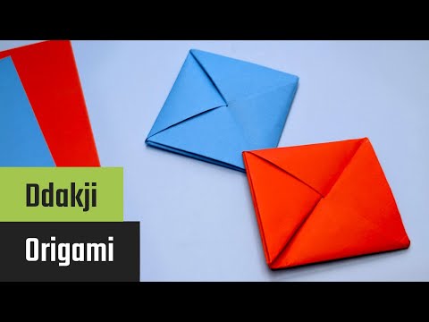 Forh&aring;ndsvisningsbillede: Ddakji Origami - Version 2: Instruktion med video og billeder