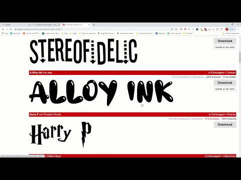 Paint.NET dersi: 4.3 | Fontlar indirme