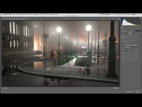 Cinema 4D-vejledning "Underground": 4.3 Billedeffekt