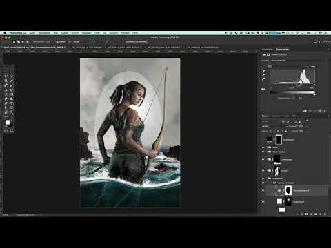 Skapa en affisch i stil med Tomb Raider - Fotografi- och Photoshop-tutorial: 15 Ljusledning