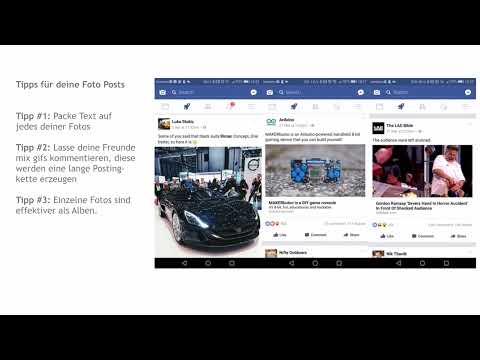 Facebook-Marketing-Hacks: 06 | Fotos in jedem Post verwenden