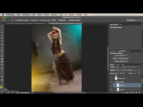 Photoshop ile Görünümler ve Stiller - Renkli Işıltılar ile Konturlar