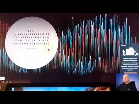 PowerPoint-kurs: 16.5 | Øvelser og feedback med hjælp fra AI: Øv med Coach/Presenter Coach.