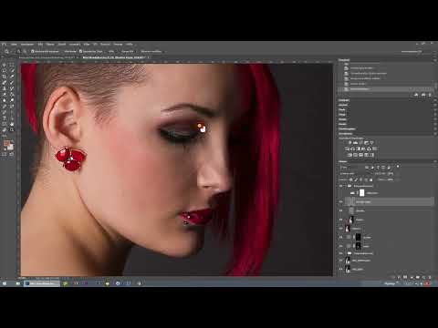 Séparation des fréquences dans Photoshop - 48 Désaccentuation