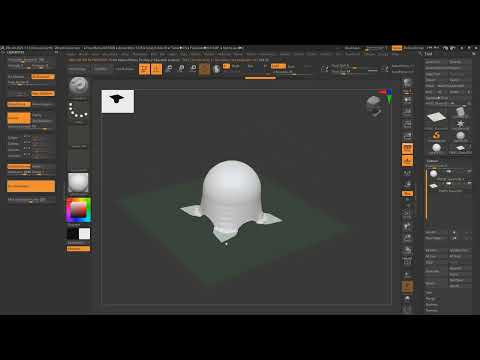 ZBrush 2021 – Güncellemelere yönelik video eğitimi: 11.1 | Kumaş Simülasyonu