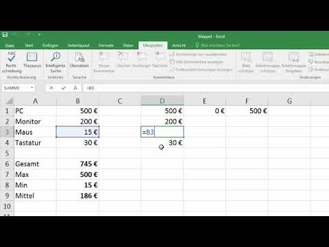 Excel-basics - Inleiding voor beginners: Hoe denkt Excel over koppelingen? Formule kopiëren door te slepen!