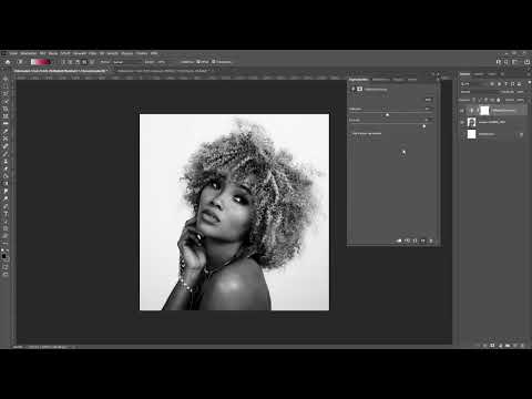 Photoshop teknikleri: 5.8 | Halftone resmi oluşturun.
