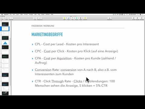 Kundeemne over Facebook og Google AdWords: 6.3 Vigtige marketingudtryk