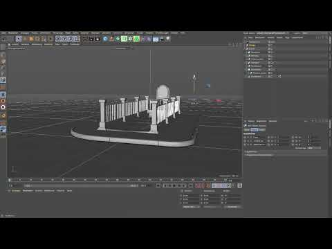 Cinema 4D-tutorial "Underground": 1,15 gade