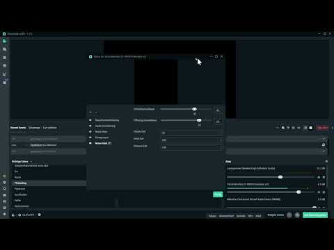 Streamlabs: 11.9 | Hintergrundgeräusche entfernen