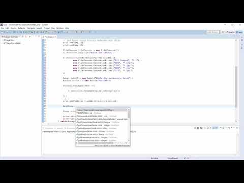 JavaFX voor GUI-ontwikkeling - 22 FileChooser