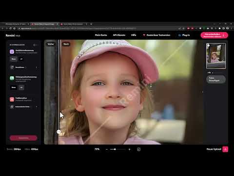Bilder schärfen mit & ohne KI: 06 | Remini und neural.love im Test