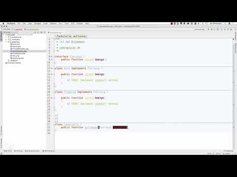 Programmazione web orientata agli oggetti con PHP - Definire interfacce 5.07
