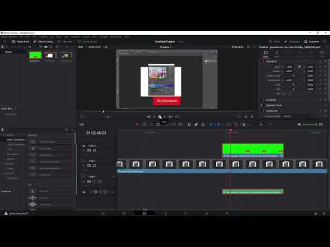 DaVinci Resolve: 5.20 | Yeşil ekranı kaldırma