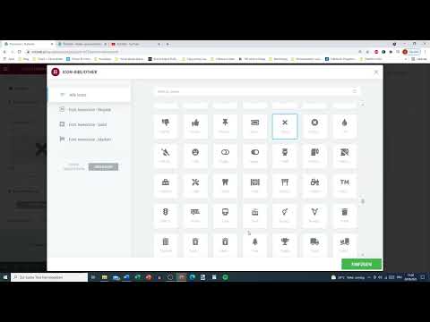 Elementen för WordPress: 15.6 | Ikoni-lista