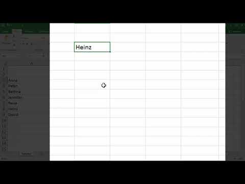 Excel-Grundlagen – Einführung für Anfänger: 10 Eigene Ausfülllisten erstellen