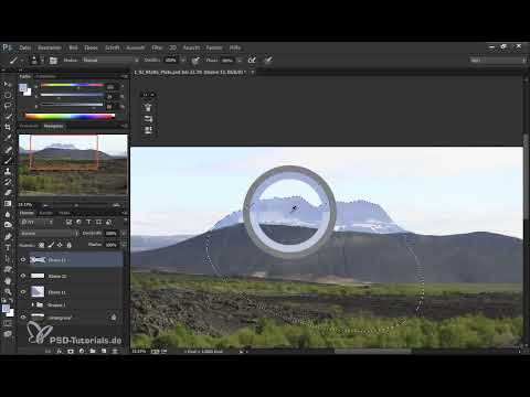 Digital Painting & Matte Painting: Interacción de la herramienta lazo y el pincel