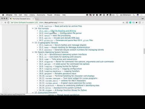Programmieren mit Python &ndash; 8.5 Batterien inbegriffen: die Python Standard Library