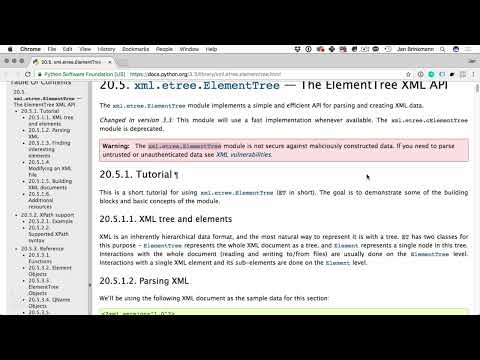 Programmieren mit Python – 12.5 Mit dem XML-Format arbeiten