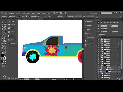 Opret en Pickup Truck i Adobe Illustrator - Del 2.