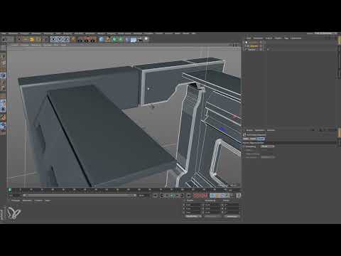 Cinema 4D’de uygulama - Bir Uzay İstasyonu Modelleme ve Aydınlatma: 09 Kopyalama
