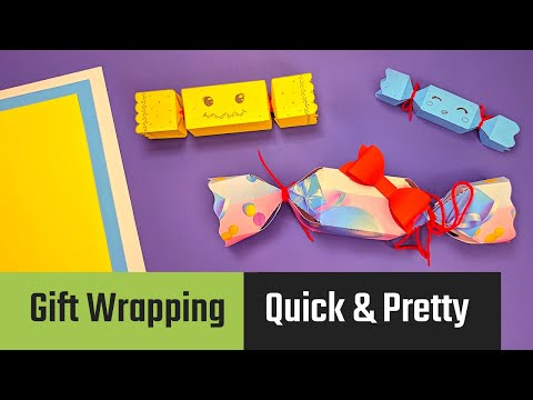 Preview image: Creative candy packaging for elongated gifts