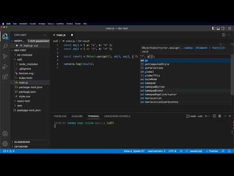 JavaScript ES6-ES13: 3.10 | Spread-operaattori objekteissa
