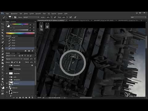 Sinema 4D, Photoshop ile buluşuyor: II - 3.2. Fotoğraf dokularının eklenmesi.
