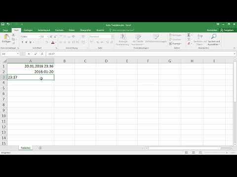 Excel-basis - Introductie voor beginners: 11 De datum- en tijdtruc.