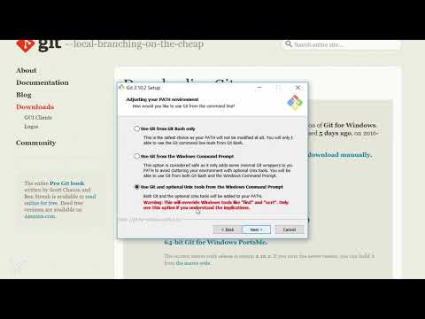 Versiohallinta Gitin, GitHubin ja muiden kanssa - 03 Shell (p&auml;&auml;te) Windowsilla