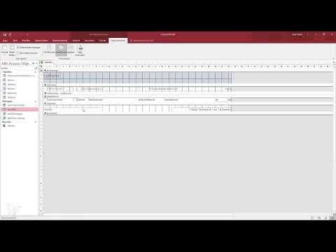 Bedre i Access: Bli en datahelt - 8.2 Endre rapporten