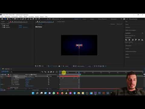 After Effects-Tutorial: 3.5 | Uygulama Örneği: Uçarak Geçen Başlık Dizisini Oluşturma