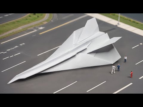 Vorschaubild: F-15 Eagle aus Papier: Anleitung zum Papierflieger basteln mit Fotos und Video