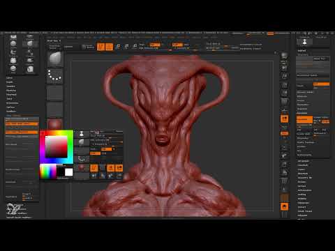 ZBrush için yeni başlayanlar: 10.1.2 İş Akışı I - Dynamesh 256