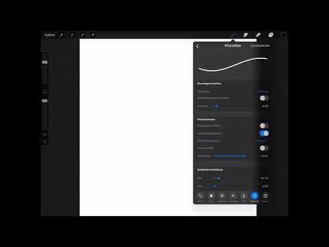 Procreate tutorial - Basics of digital drawing on the iPad: 2.1 | Brush menu