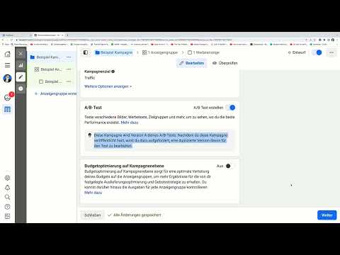 Facebook-markedsføring: 10.4 | A-B-test i Facebook-reklamemanageren