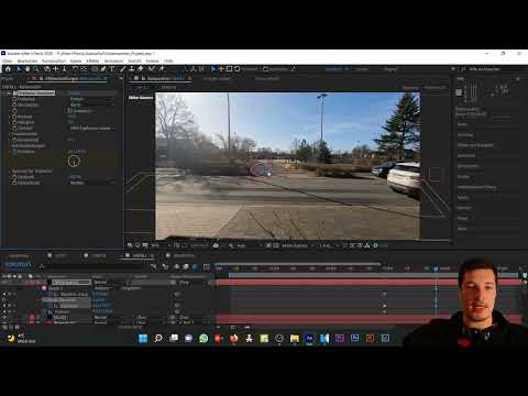 After Effects Dersi: 10.10 | Trafik Kazası Simülasyonu: Fraktal Gürültü üzerinde Duman