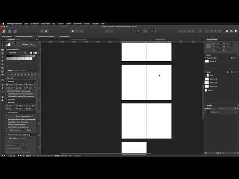 Tutorial básico de Affinity Publisher: 22 | Crear diseños de varias páginas con páginas dobles